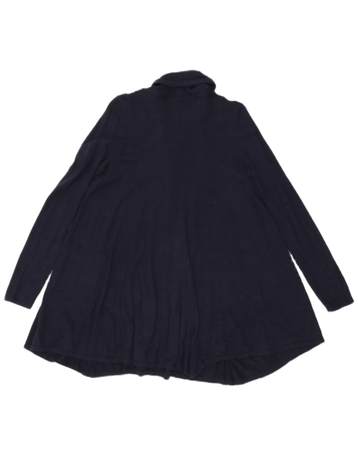 Sweter damski Marks & Spencer Longline Open Cardigan UK 10, mały, granatowy