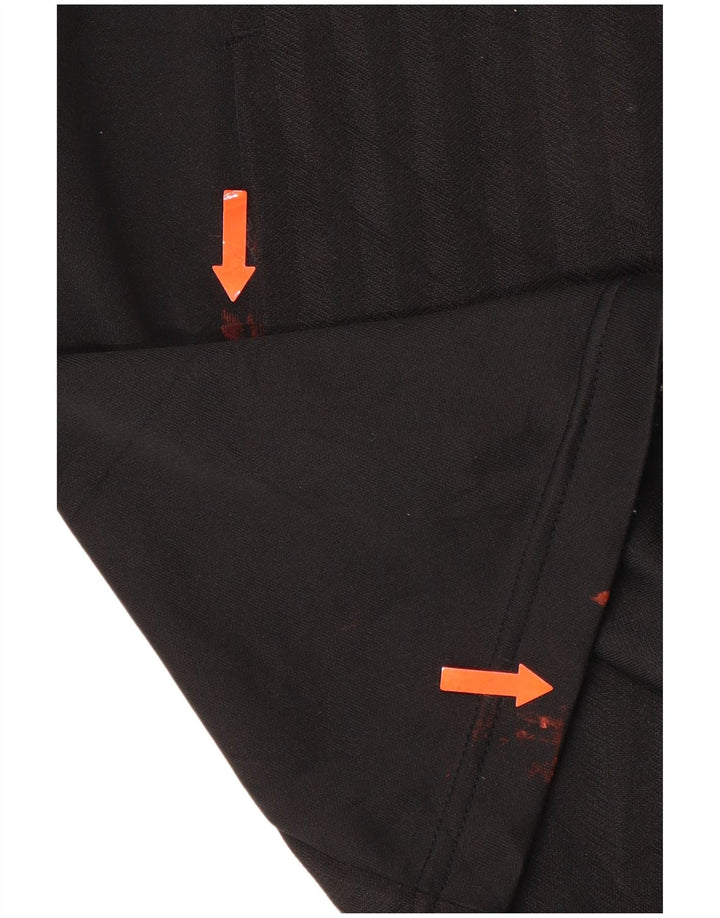 Męska kurtka dresowa ADIDAS UK 38/40 w średnie czarne paski