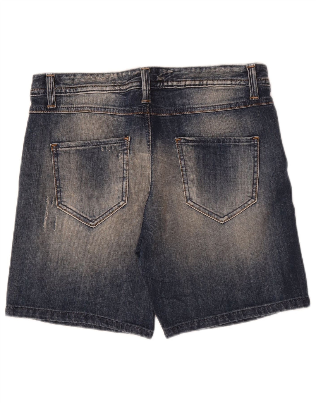 Damskie spodenki jeansowe Benetton w trudnej sytuacji IT 40 Small W30, niebieska bawełna