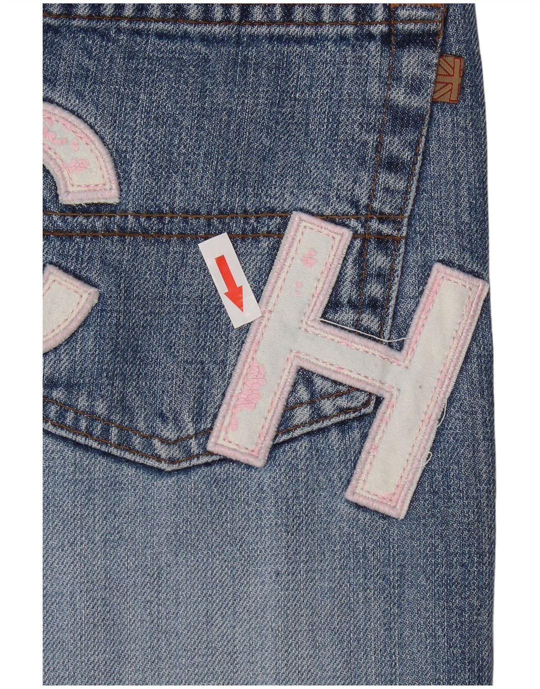 Damskie jeansy Richmond Graphic Bootcut IT 44 Medium W30 L32 Niebieskie bawełniane