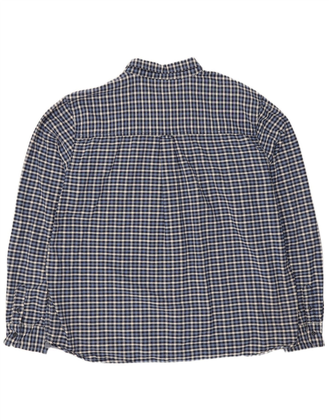 Męska koszula flanelowa Mountain Warehouse 3XL, granatowa, bawełniana w kratkę