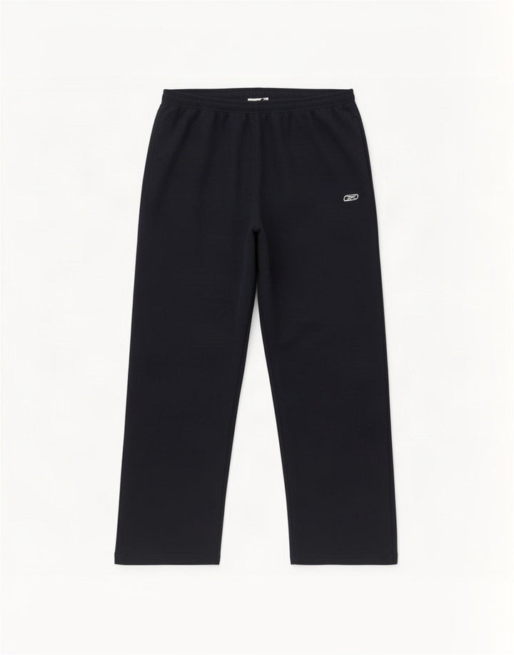 Damskie spodnie dresowe Reebok UK 16, duże, granatowe, poliestrowe
