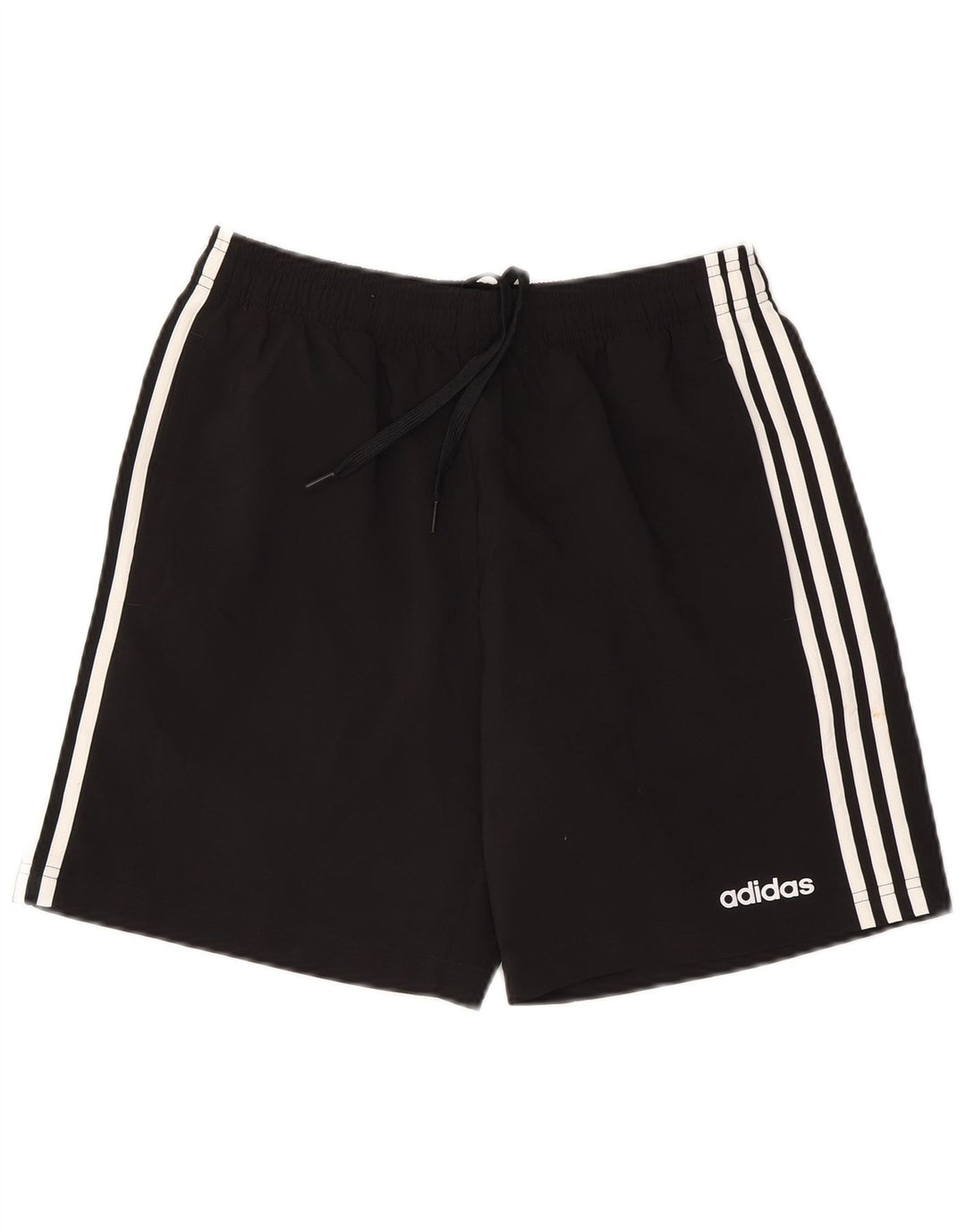 Męskie spodenki sportowe Adidas, średni czarny poliester