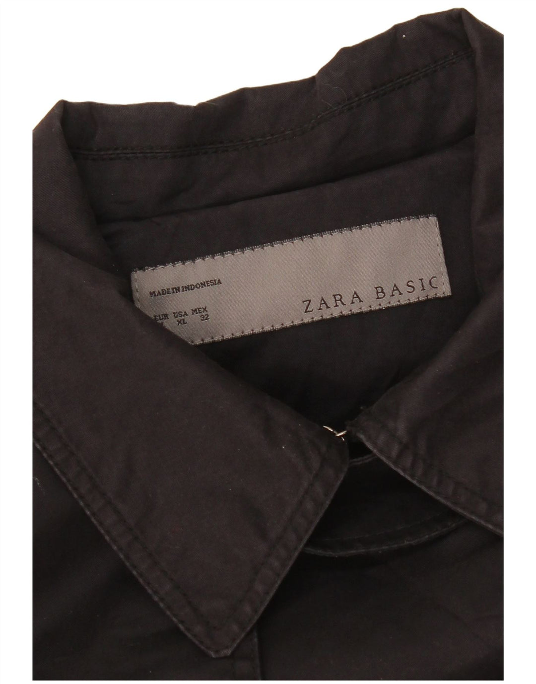 Trencz damski Zara UK 18 XL czarny