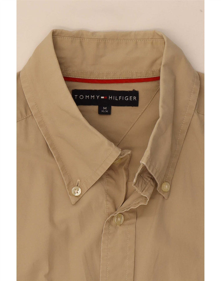 Koszula męska Tommy Hilfiger w kolorze średniego beżu, bawełniana