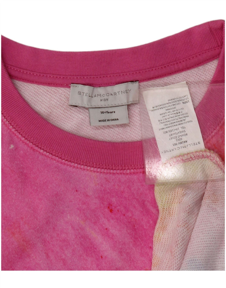 Sweter dziewczęcy STELLA MCCARTNEY 14-15 lat, wielokolorowy krawat