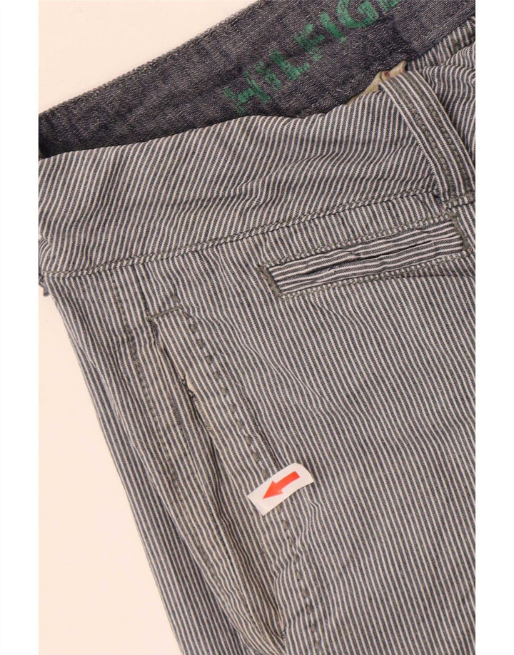 Męskie bermudy Tommy Hilfiger W30 Średni granatowy, bawełniany prążki