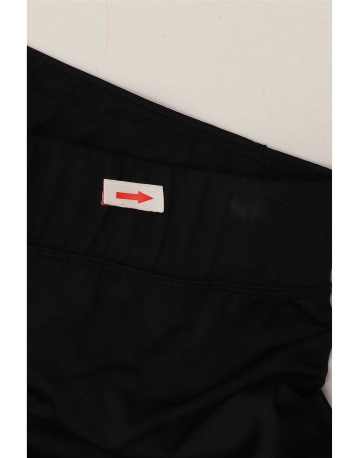 Damskie spodnie dresowe Asics Capri UK 14, duże, czarne, poliestrowe