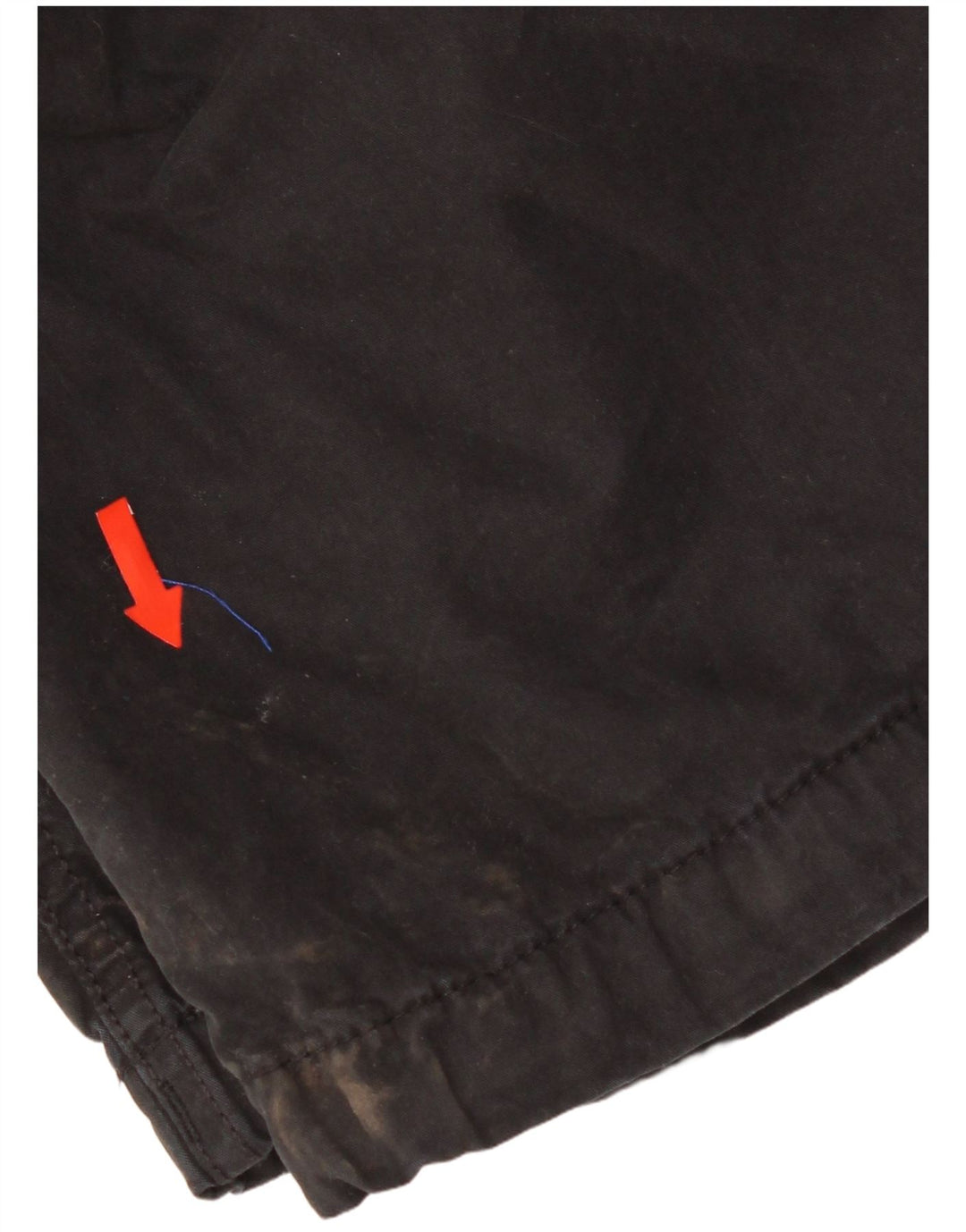 Męskie proste spodnie cargo Superdry W34 L27 Czarna bawełna