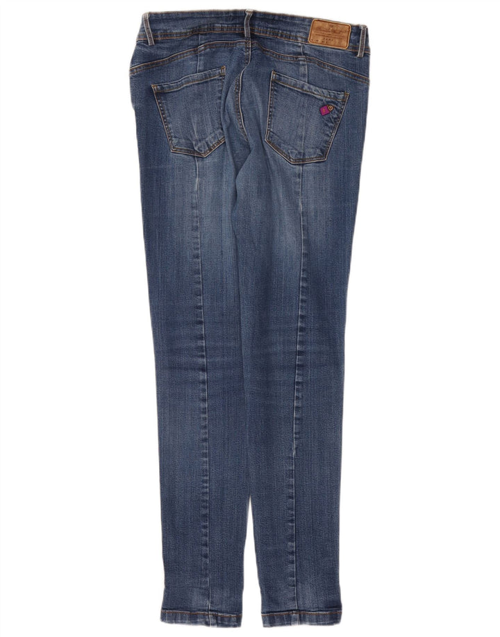 Damskie jeansy Zara Trafaluc Slim EU 40 Medium W30 L30 Niebieskie