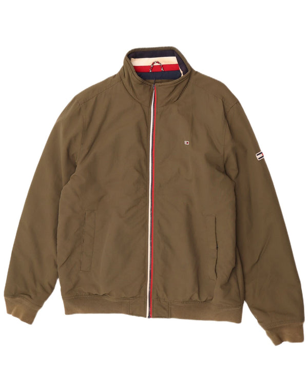 Męska kurtka bomber Tommy Hilfiger UK 42 XL Khaki, poliamid