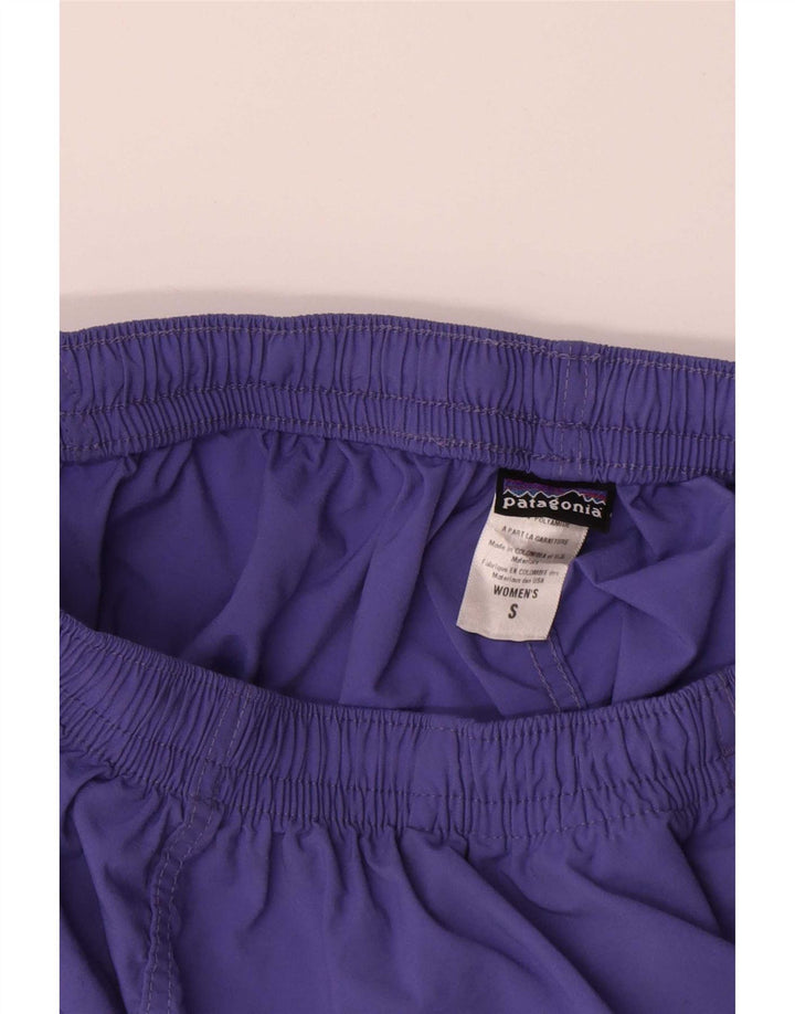 Damskie spodenki sportowe Patagonia UK 8, mały, fioletowy poliester