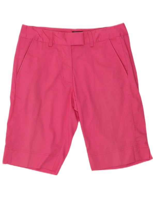 Damskie spodenki Chino Adidas UK 10 Small W32 Różowa bawełna
