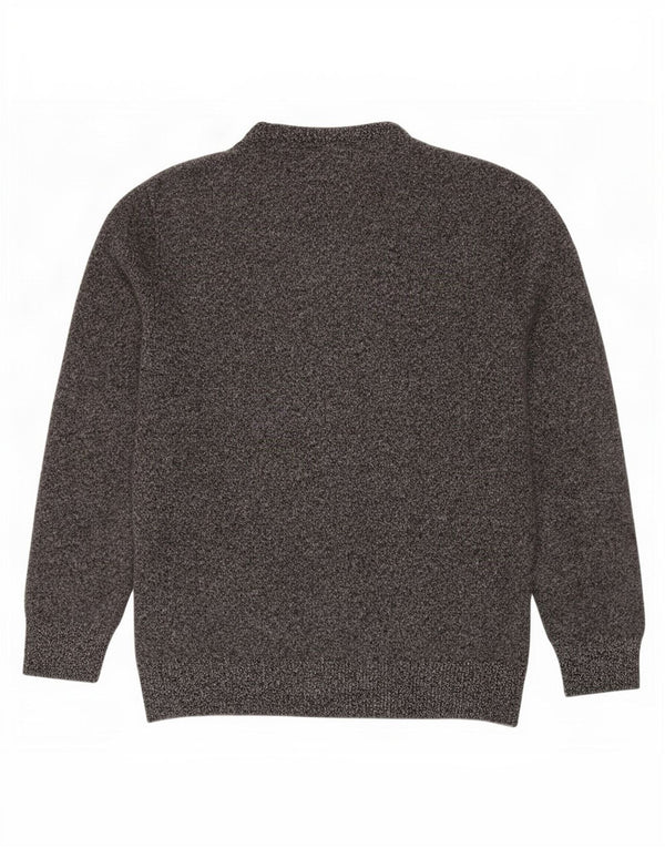 Sweter damski Jack Wills z okrągłym dekoltem UK 12, średni szary nakrapiany