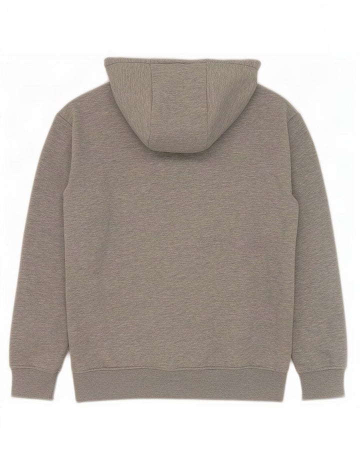 Męski sweter z kapturem Zara, średnioszary, nakrapiany