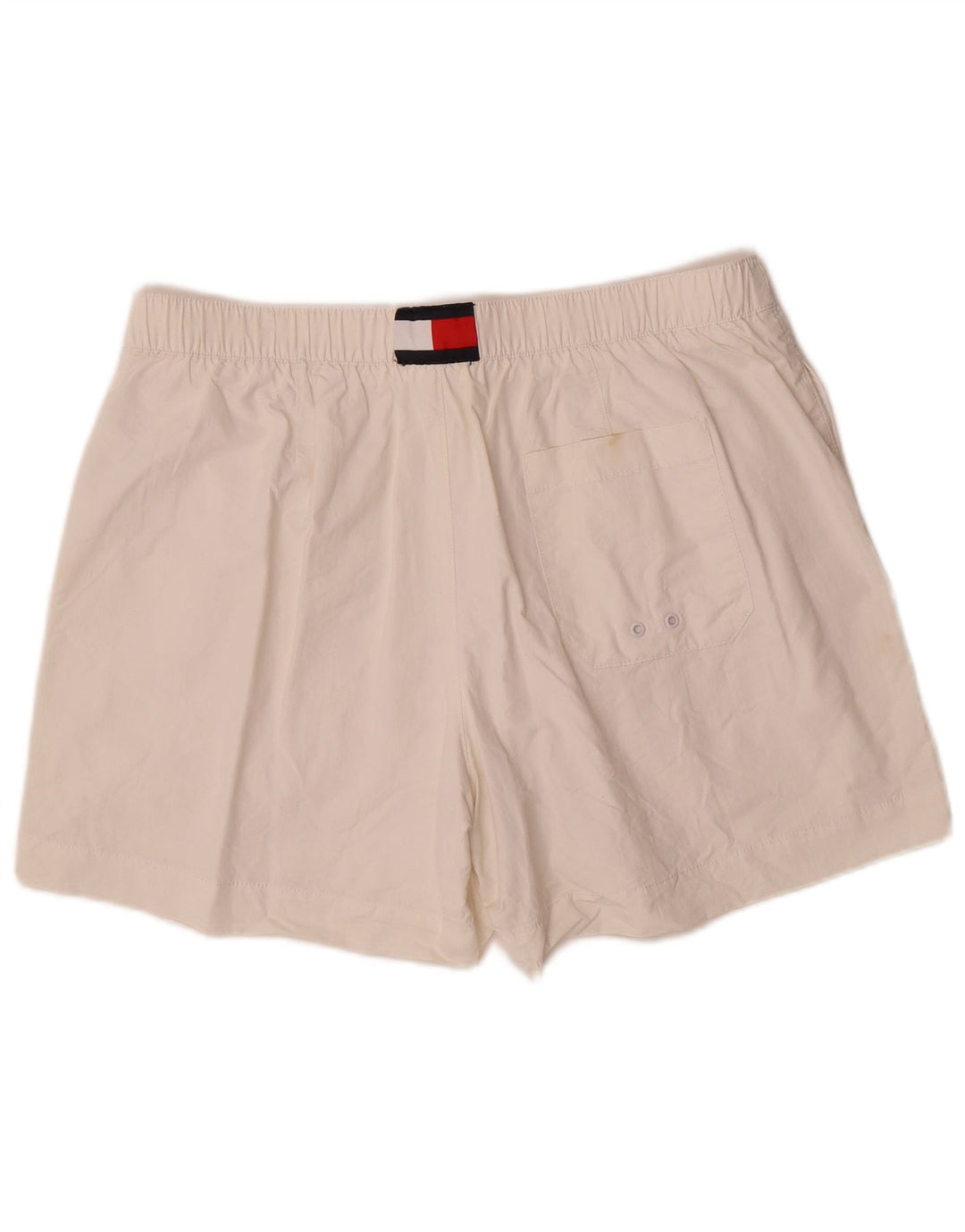 Męskie spodenki kąpielowe Tommy Hilfiger o regularnym kroju XL, biały poliamid