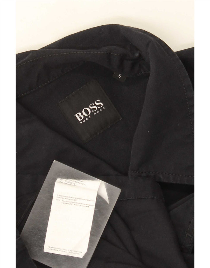 Męska kurtka użytkowa Hugo Boss UK 36, mała, granatowa, bawełniana