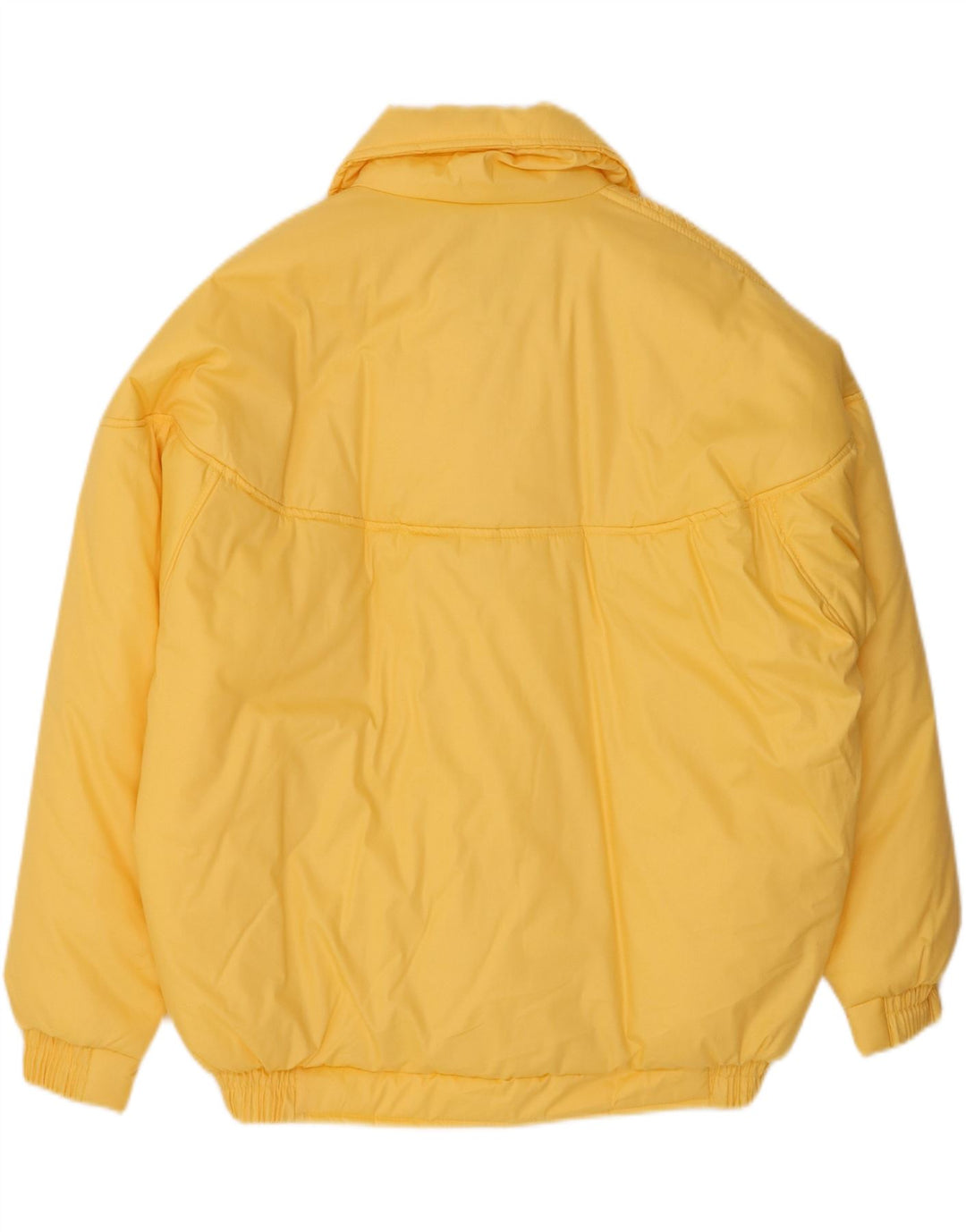 VINTAGE Womens Padded Jacket UK 18 XL Yellow Polyester Vintage Vintage and Second-Hand Vintage from Messina Hembry 