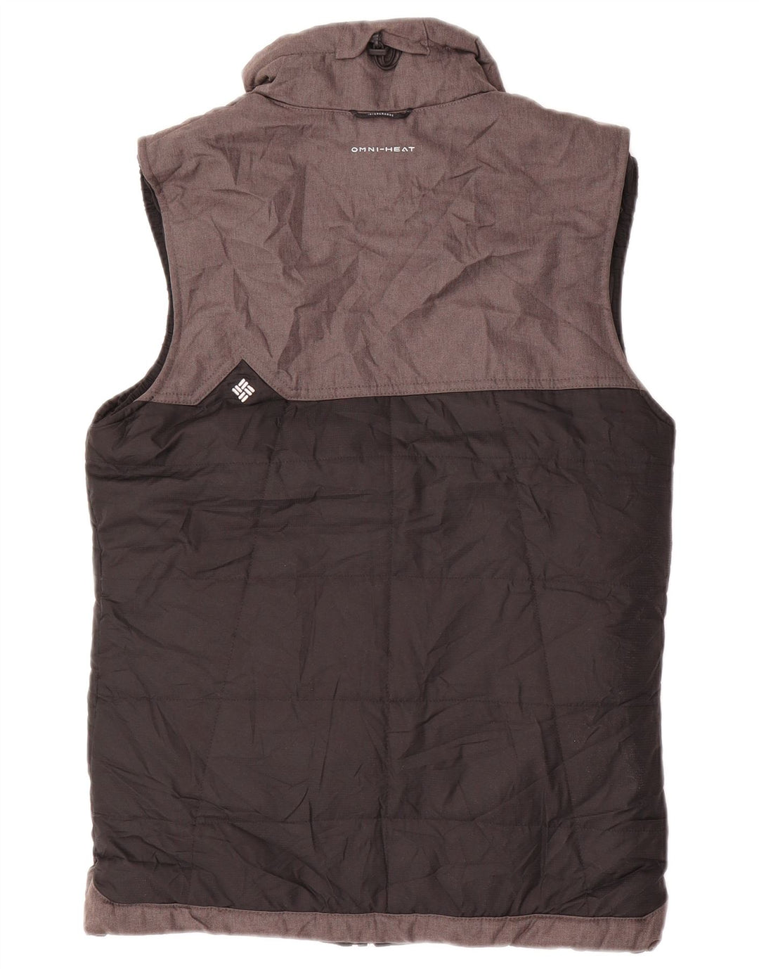 Damska kamizelka wyściełana COLUMBIA Omni-Shield UK 10, mała, czarna, z blokami kolorów