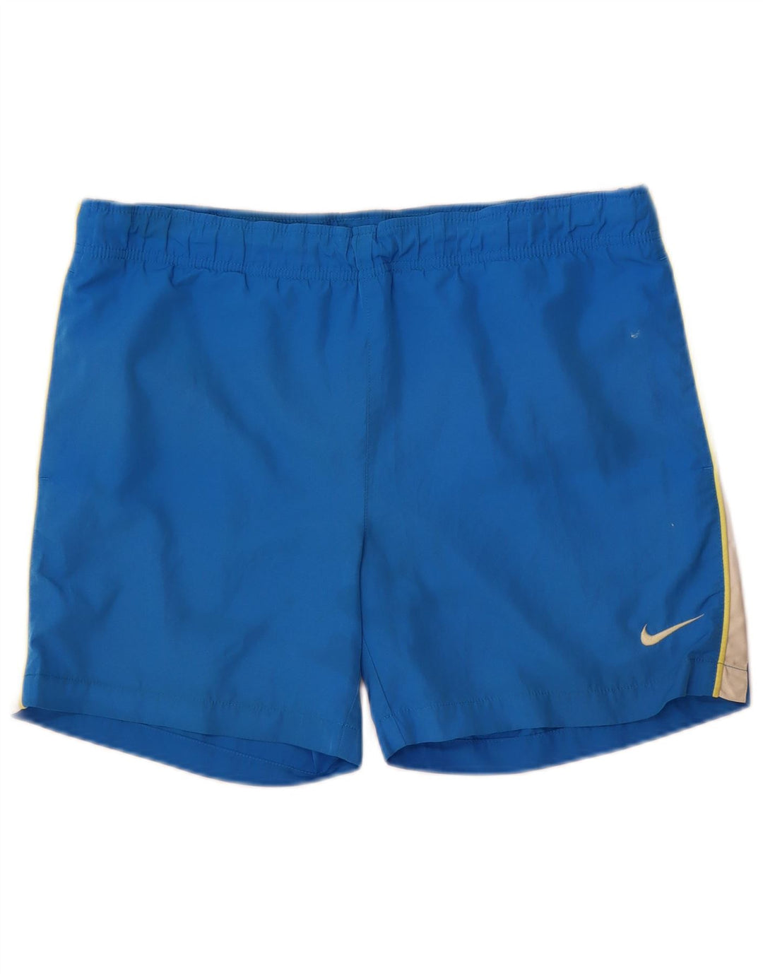 Męskie spodenki kąpielowe Nike, średni niebieski, poliester z blokami kolorów