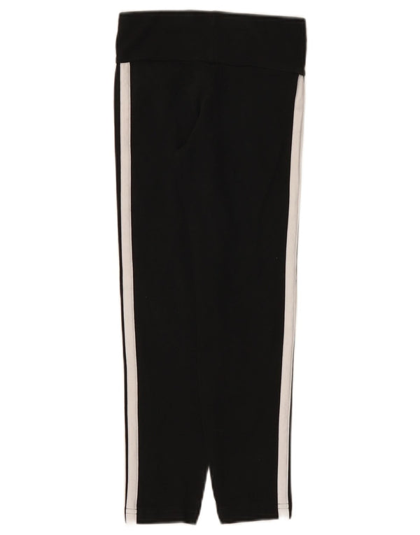Legginsy Adidas Dziewczęce 7-8 Lat Czarne Bawełniane