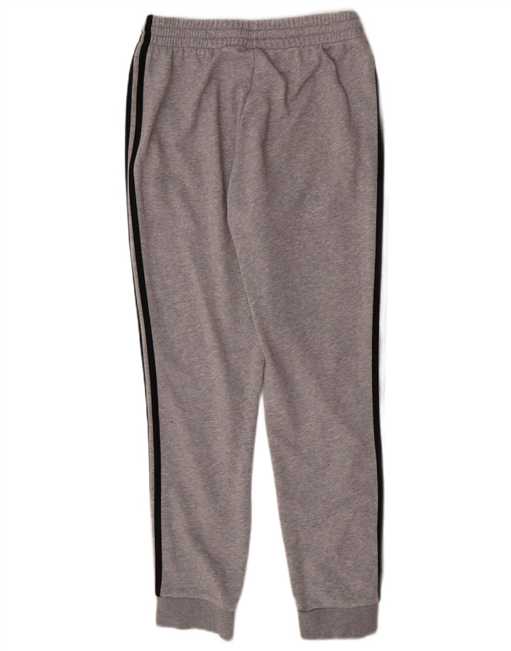 Męskie spodnie dresowe Adidas, średnioszare, bawełniane