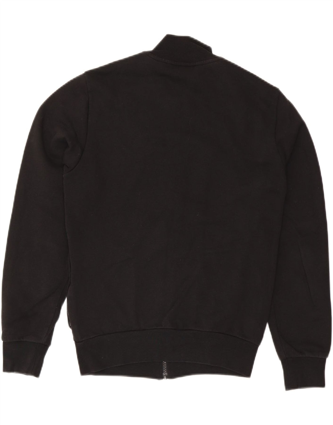 Męska kurtka dresowa LACOSTE o regularnym kroju, rozmiar 3, mała, czarna, bawełniana