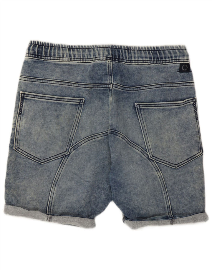 Męskie spodenki jeansowe Zara, duże, W32, niebieskie, bawełniane