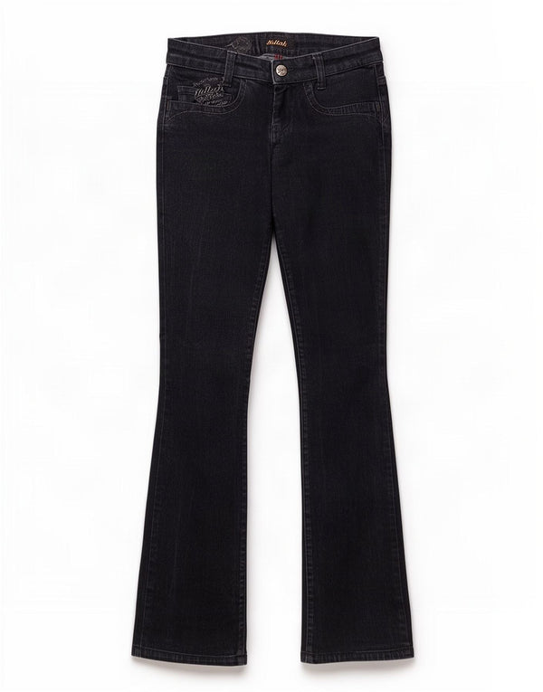 Damskie jeansy Bootcut Killah W27 L31 niebieskie