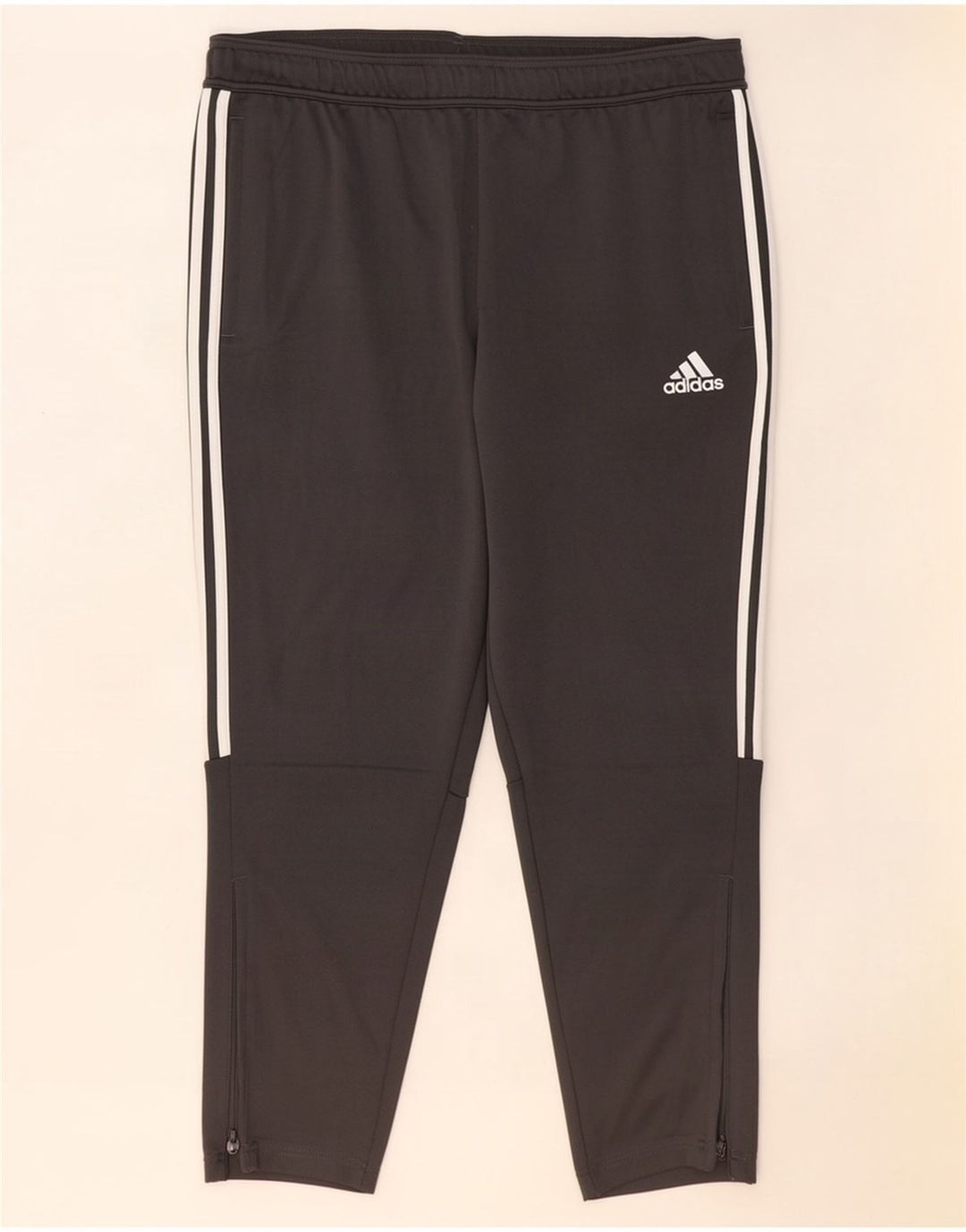 Męskie spodnie dresowe Adidas 2XL Szary poliester