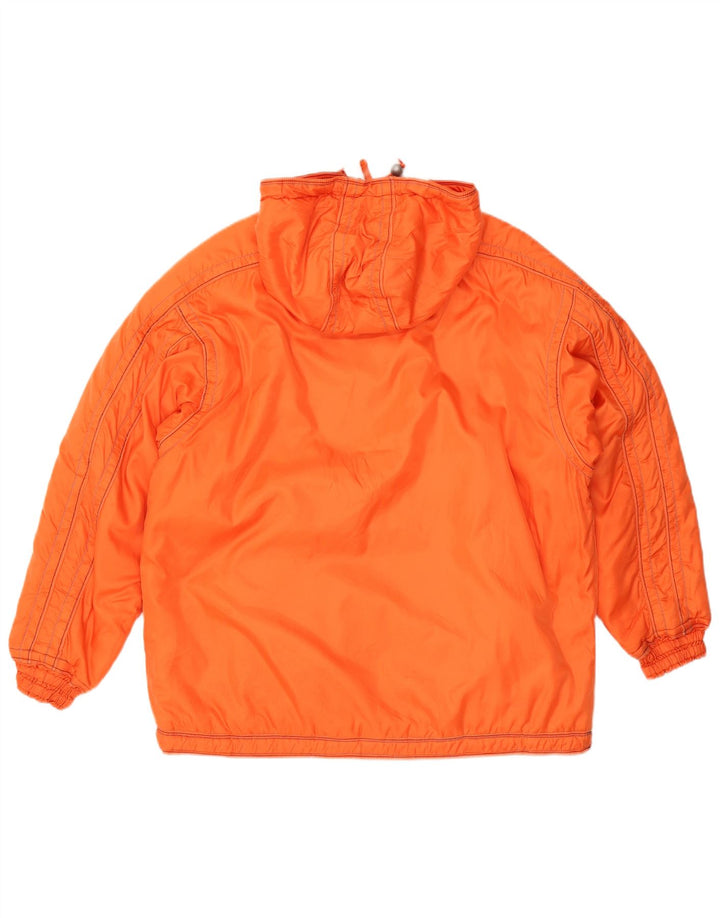 Ellesse Męski sweter z kapturem i pełnym dresem UK 34 XS Pomarańczowa zima