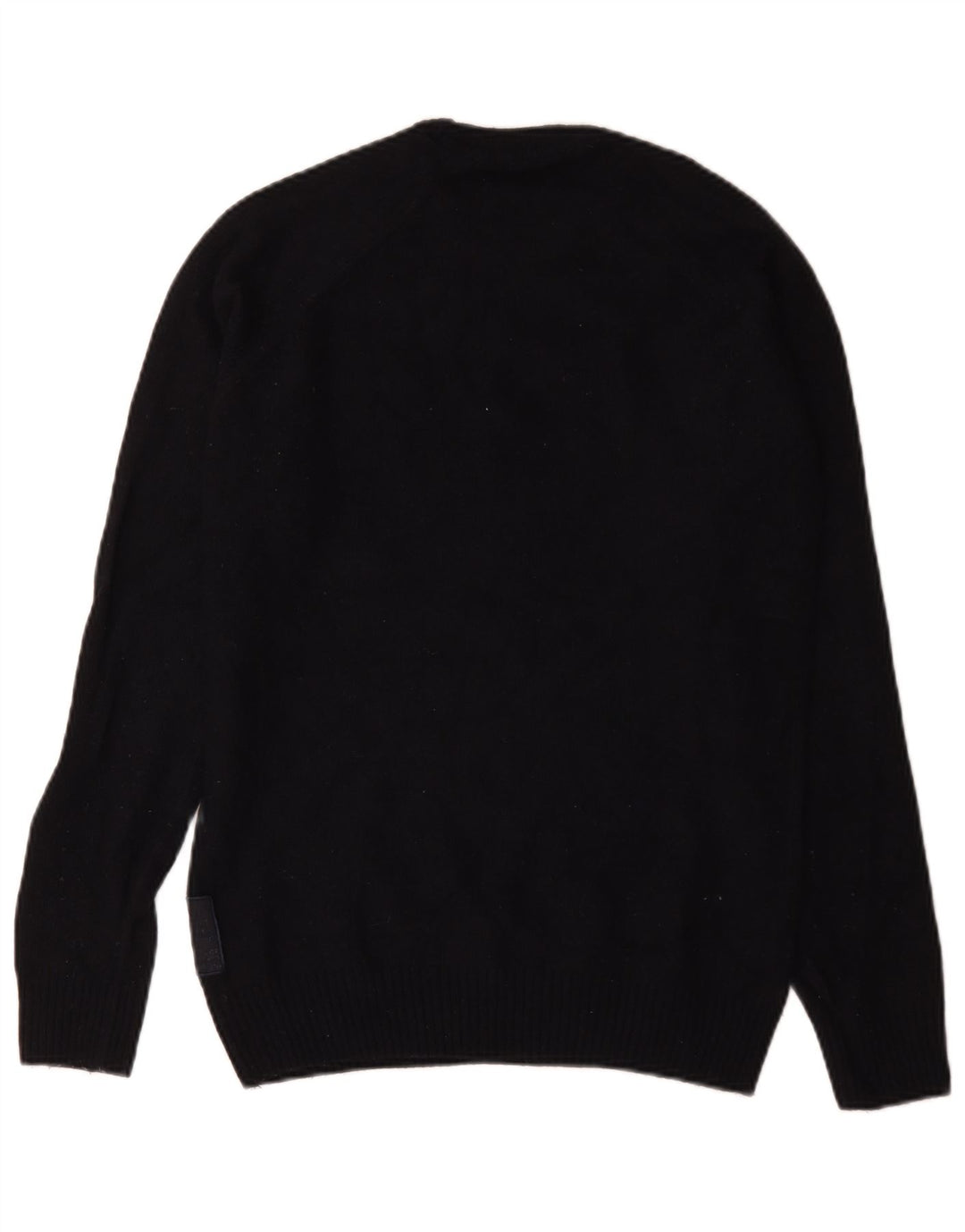 Męski sweter z okrągłym dekoltem Barbour, mały, granatowy, wełniany