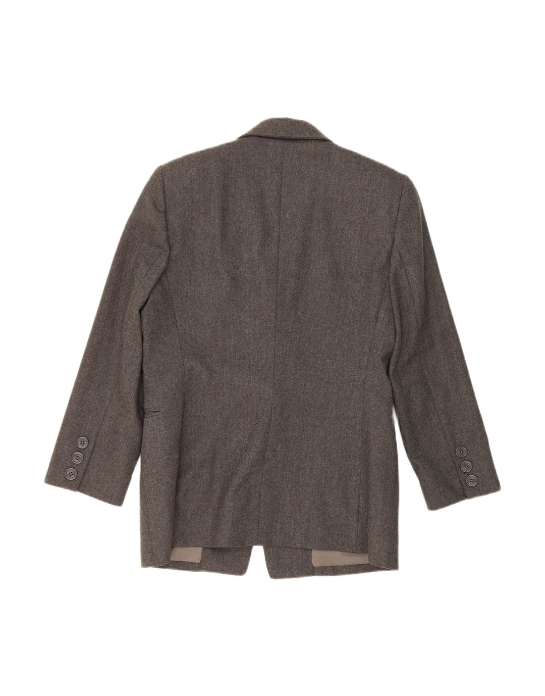 FERRE Womens 1 Button Blazer Jacket UK 14 Medium Grey