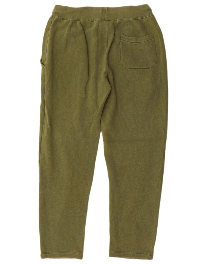 Męskie spodnie dresowe Champion, małe, bawełniane w kolorze khaki