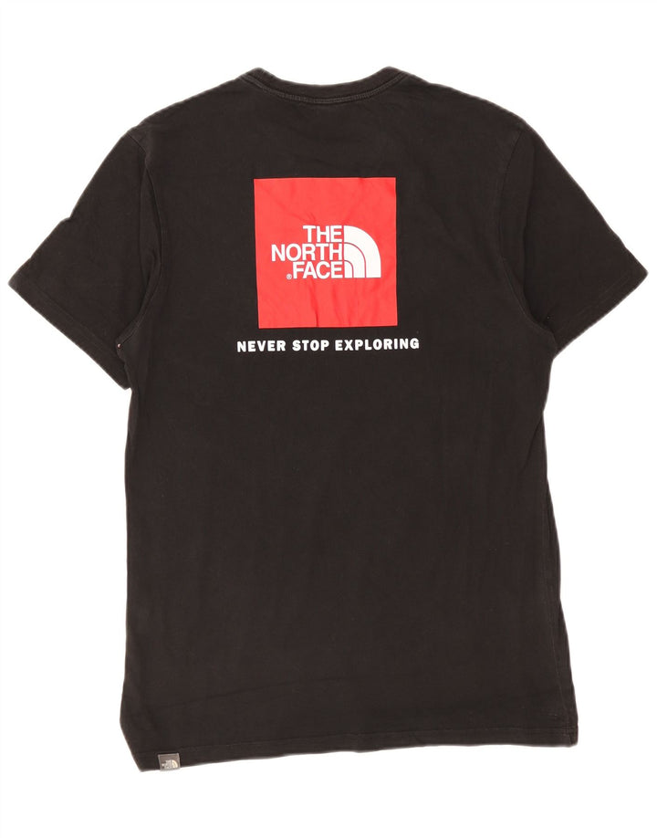 Męski T-shirt z grafiką The North Face, bawełniany, średni czarny
