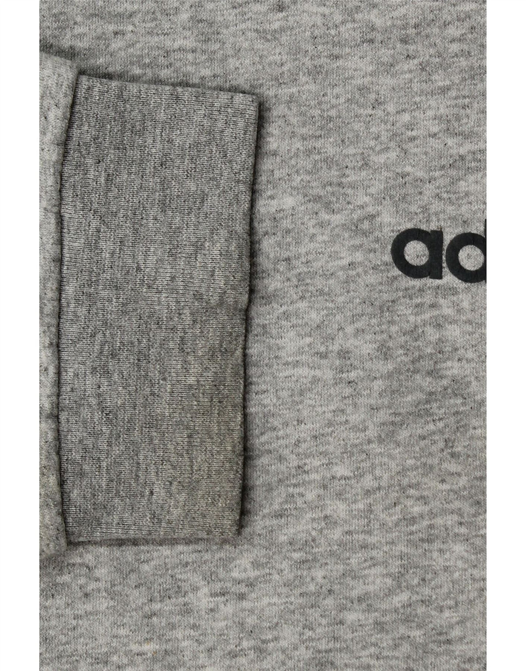 Męska bluza z grafiką ADIDAS, duża, szara, bawełniana