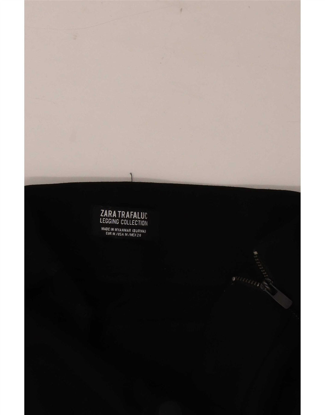 Legginsy damskie Zara UK 14, średnie czarne