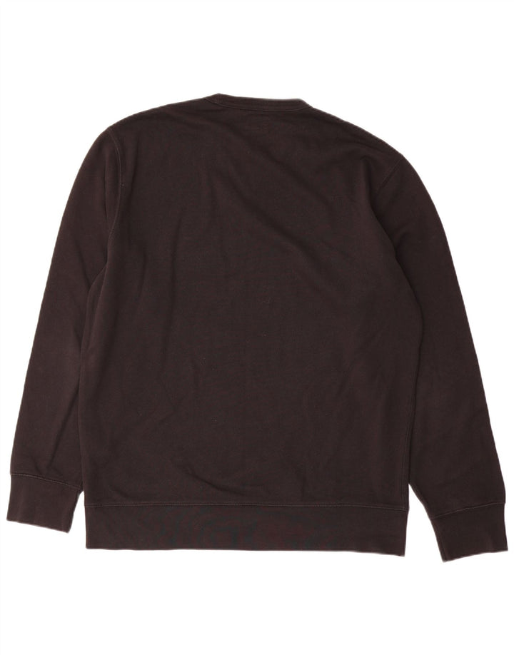 Męska bluza z grafiką Levi's, średnia czarna, bawełniana