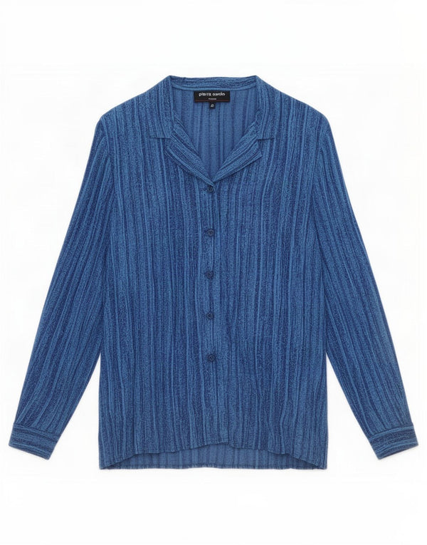 Damska bluzka koszulowa Pierre Cardin EU 44 XL w niebieskie paski