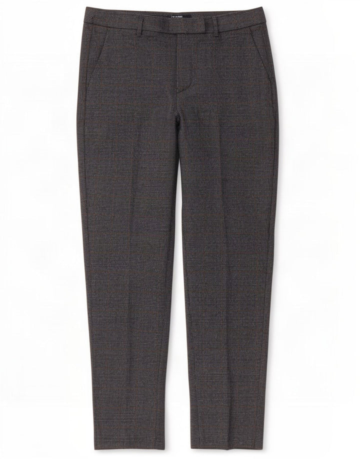 Damskie spodnie Chino Marks & Spencer UK 14 Medium W32 L27 Szara krata