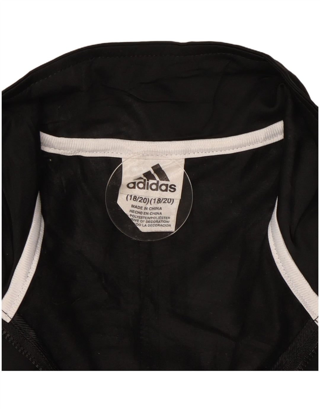 Chłopięca bluza dresowa Adidas 13-14 lat Czarny poliester