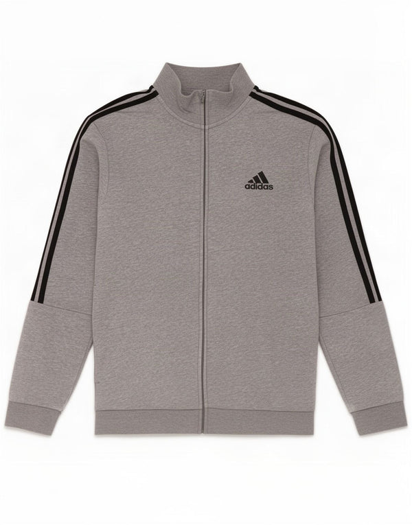 Adidas Męska bluza dresowa Top Jacket UK 36/38 Small Grey Flecked