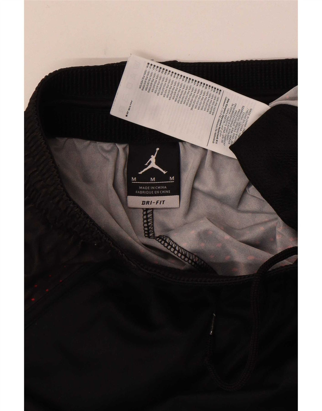 Męskie spodenki sportowe Jordan Dri Fit, poliester w kolorze średniej czarnej kolorystyki