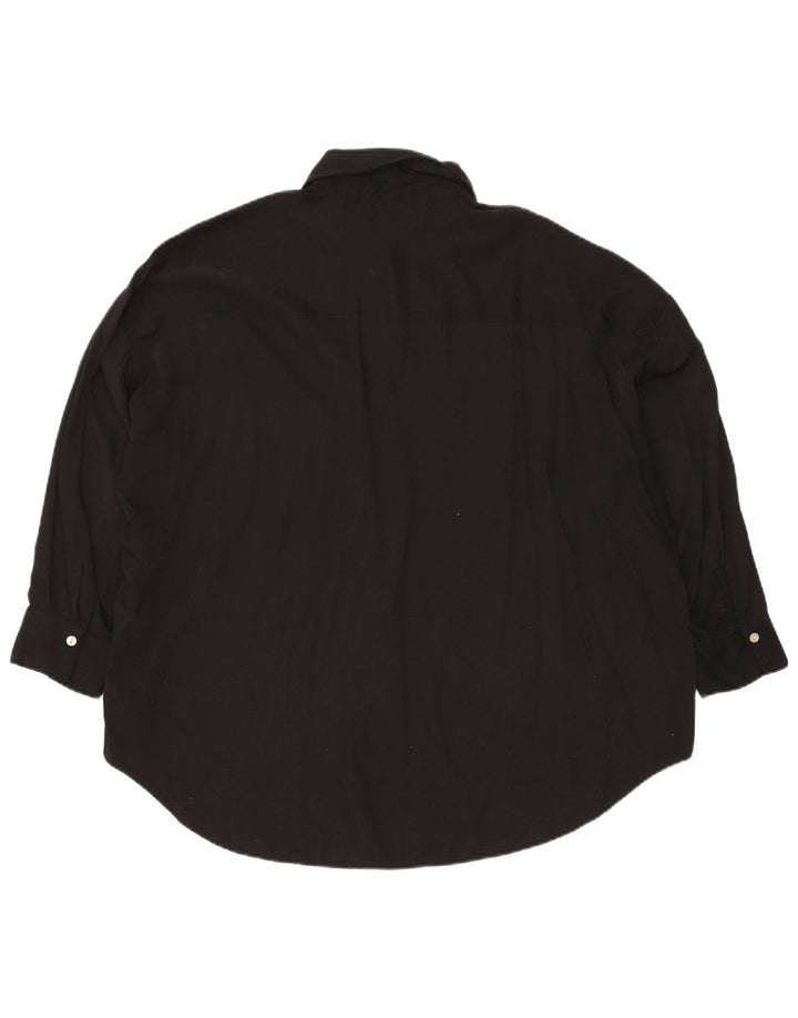 Damska koszula oversize ZARA UK 18 XL czarna