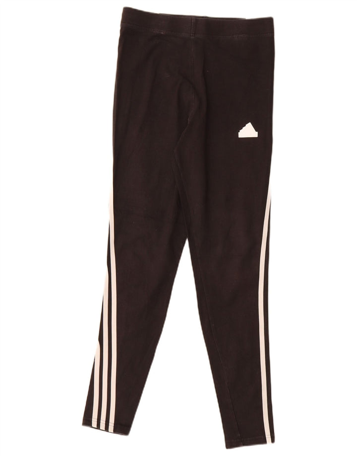 Legginsy Damskie Adidas UK 12/14 Średni Czarny