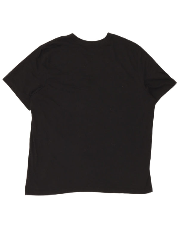 Męski T-shirt NIKE z grafiką NBA, 2XL, czarny