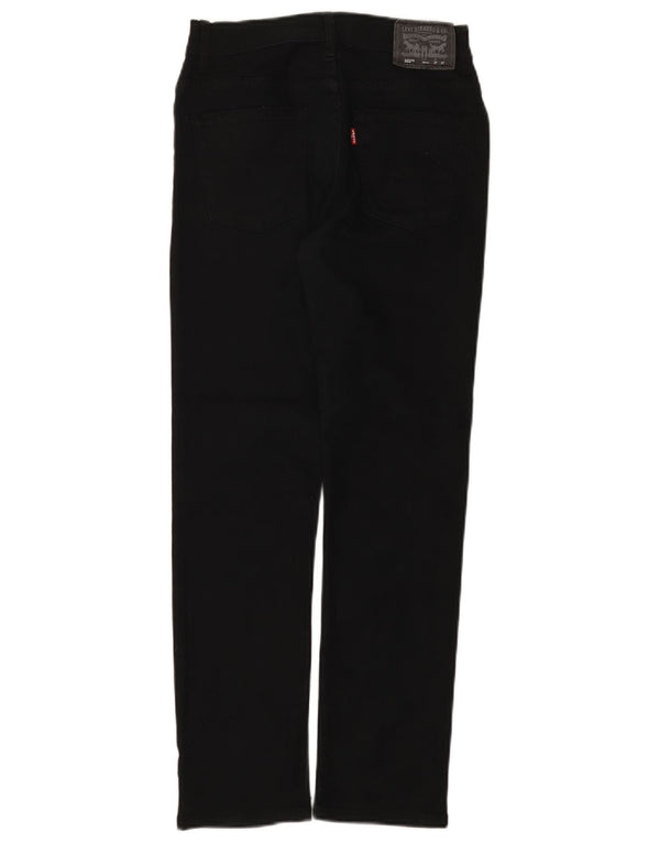 Levi's Boys 502 Zwężane dżinsy 13-14 lat W27 L27 Czarna bawełna