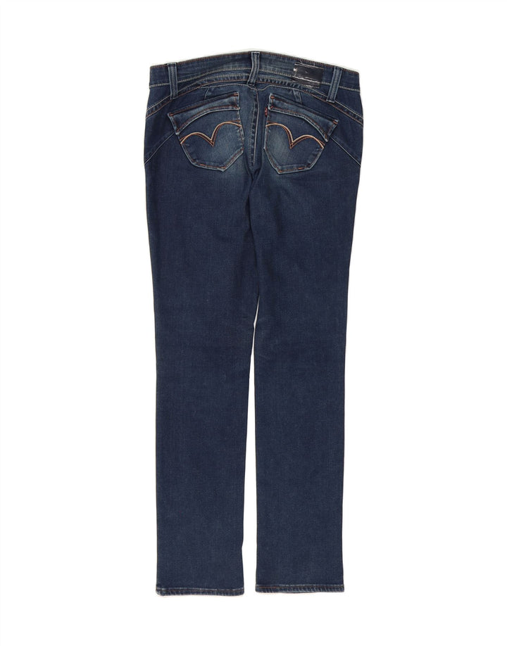 LEVI'S Womens Demi Curve Straight Jeans W31 L31 Blue Vintage Levi's and Second-Hand Levi's from Messina Hembry 