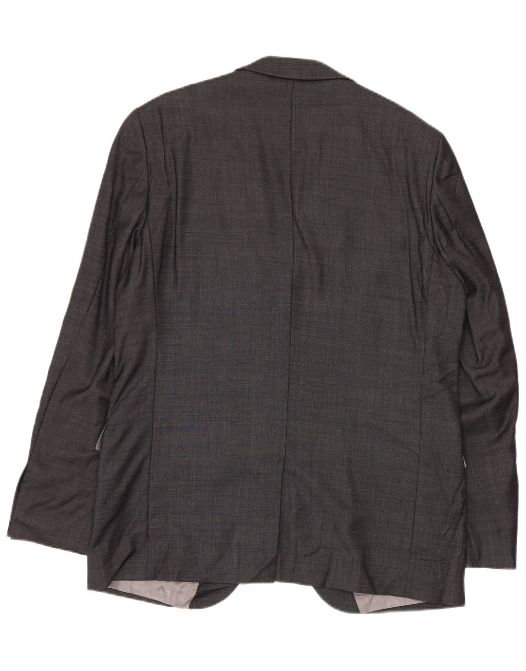 Dkny Męska marynarka zapinana na 2 guziki, o klasycznym kroju, UK 42 XL, szara wełna