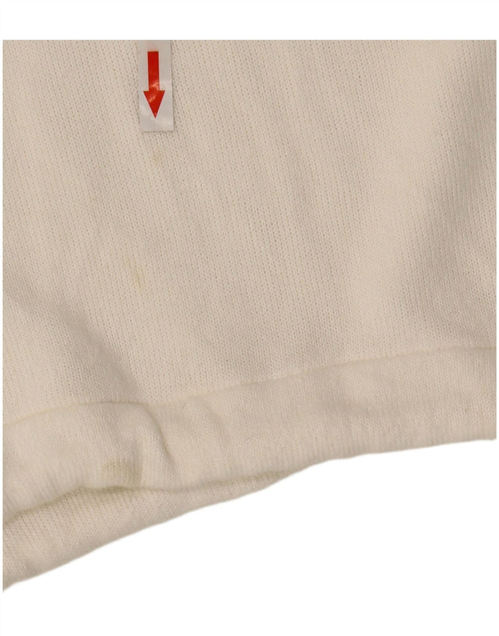 Bluza damska Zara Crop Jumper UK 10 Small White